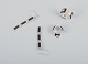 Swedish jewelry 
artist. Two 
rings and a 
pair of 
earrings ...