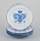 Emile Gallé for 
St. Clement, 
Nancy. A set of 
six dinner ...