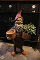 Nice, old Christmas Santa from the 40s in painted plaster / synthetic resin with 
a really nice patina...
H: 74cm.