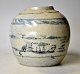 Kinesisk bojan 
i porcelain. 
19. årh. Kina