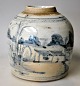 Kinesisk bojan 
i porcelain. 
19. årh. Kina
