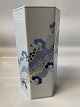 Bing & Grondahl B&G 6-sided VaseDesign Annegrethe Halling KochDec. No. 1817-5473Blue - PrismSOLD