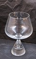 Prinsesse eller Princess glas fra Holmegård. Store 

cognac glas 12cm