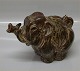 Royal Copenhagen Art Pottery 20138 Happy Elephant KK
