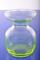 Klits Antik 
presents: 
Uranium 
green Hyacinth 
glass from 
Holmegaard