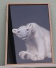 Lars Dyrendom: No #6 Polar Bear B&G 1629 Photo including glass and wooden frame 
62.5 x 42.5 cm