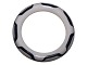 Royal Copenhagen
Porcelain bracelet with black decoration from 
1975