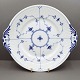Royal Copenhagen, musselmalet riflet porcelæn; Rundt ...