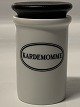 Eslau, Cardamom spice jar. Height with lid 10.5 cm.SOLD