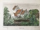 Ole Buus Larsen 
præsenterer: 
Litografi 
af F.E. Bording 
- Kullerup 
Kirke på Fyn ca 
1865.