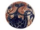 Antik K presents: Bjorn Wiinblad art potteryEarly unique dish with woman from 1945
