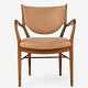 Finn Juhl / 
Niels Vodder.
NV 46 - Rare 
armchair in ...
