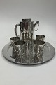 Georg Jensen 
Sterling Silver 
Cocktail 
Shaker, Tray og 
...