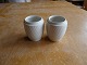 Wheat-corn (Hvedekorn) Danish porcelain by Royal 
Copenhagen, couple of jars without lids No 14241