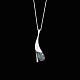 Bestik.dk presents: Royal Copenhagen. Sterling Silver Pendant with Porcelain.