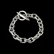 Bestik.dk presents: Aarre & Krogh - Denmark. Sterling Silver Anchor Chain Bracelet. 80g.