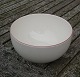 Rødkant / rødtop fajance porcelæn, ymerskåle eller portionsskåle nr. 575 Ø 14cm