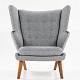 Roxy Klassik 
presents: 
Hans J. 
Wegner / AP 
Chair
AP 19 - Newly 
upholstered 
Teddy Bear 
chair in grey 
textile ...