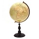 Large Globus by Arvid Kempe, Stockholm, 1909. H: 98cm. D: 50cm