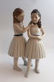 Royal 
Copenhagen. 
Porcelænsfigur. 
Balletpiger. 
Model ...