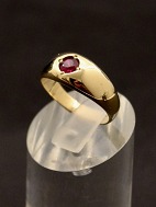 14 carat gold ring with amethyst