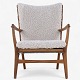 Hans J. Wegner 
/ AP Stolen
AP 16 - 
Lænestol 
betrukket ...