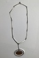 Danam Antik 
presents: 
Niels Erik 
From Sterling 
Silver Necklace 
( Tiger's eye)