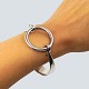 Bent Gabrielsen for Hans Hansen; A brangle of sterling silver