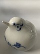 Royal Copenhagen Musselmalet Riflet, figur af fugl (spurv).
