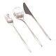 Aabenraa 
Antikvitetshandel 
presents: 
Cohr 
Denmark 
sterlingsilver 
Trinita cutlery 
for 10 persons. 
30 pieces