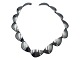 Aarre & Krogs Eftf. sterling silverModern necklace from 1960-1970