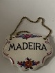 Bottle / Decanter Madeira sign
Size 7 x 5.5 cm.
