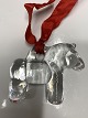 Glass hanging horse, Bertil Vallien, Kosta Boda.
Size 4.6 x 5.7 cm.