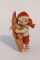 Royal 
Copenhagen. 
Pixie nisse med 
kleine. Model 
181. ...