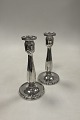 Danam Antik presents: Georg Jensen Sterling Silver Pair of Candlesticks No. 119