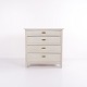 Osted Antik & Design presents: Antique Chest of Drawers with 4 Drawers – Grey Painted – Circa 1890s