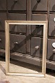 K&Co. presents: Antique 19th century wooden frame with old silver plating and a really nice patina. (with ...