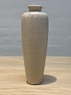Saxbo vase med hvid glasur. Sign E R.  H 17 cm. kr 4200,-