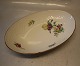 Klosterkælderen presents: 039 Oval cake dish 24 cm B&G Saxon Flower Creme porcelain