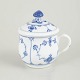 L'Art presents: Royal Copenhagen, Blue Fluted Plain cream cup with lid.