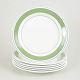 L'Art presents: Esteri Tomula for Arabia, Finland, set of 6 dinner plates.