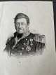 Litografi - Portræt af norsk marineofficer Thomas Konow.