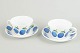 L'Art presents: Stig Lindberg for Gustavsberg – “Prunus” teacups with matching saucers.