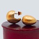 Antik Damgaard-Lauritsen presents: Ole Lynggaard; Pair of earrings in 14k gold
