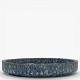 Roxy Klassik presents: Arne Bang.Round dish in fluted stoneware with blue-green glaze. Signed.1 pc. in stock