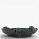 Roxy Klassik presents: Arne Bang.Small stoneware dish with blue-green glaze. Signed.1 pc. in stock