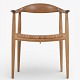 Roxy Klassik presents: Hans J. Wegner / Johannes Hansen.JH 501 - 'The Chair' dining chair in patinated oak ...