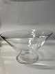 Antik Huset presents: Holmegaard bowl clear glass.Dimensions 17 x 30 cm