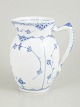 L'Art presents: Royal Copenhagen Blue Fluted Half Lace pitcher.