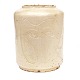 Aabenraa Antikvitetshandel presents: Asger Jorn, 1914-73, white glazed earthenware vase. H: 26cm. D: 21cm